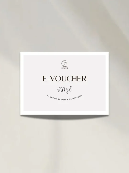 e‑voucher Cenesti – karta podarunkowa o wartości 400 zł na zakupy online